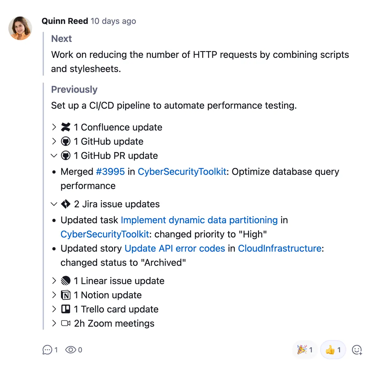 Steady integrations with GitHub, Jira, and development tools